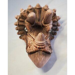 Dinosaur Triceratops Hand Puppet Flexible Rubber - 2018 Magic Time
